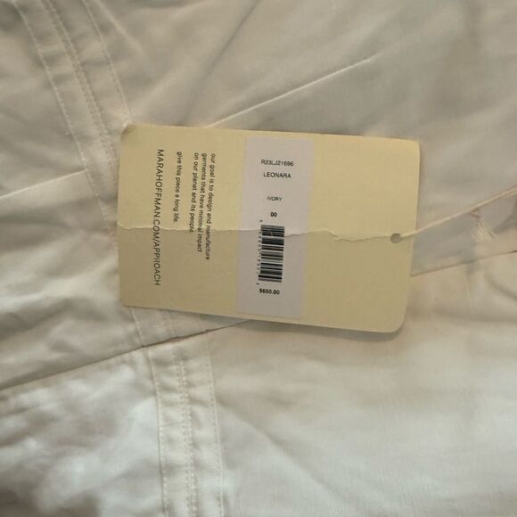 Mara Hoffman Leonara Dress white Size 0 - Picture 6 of 6
